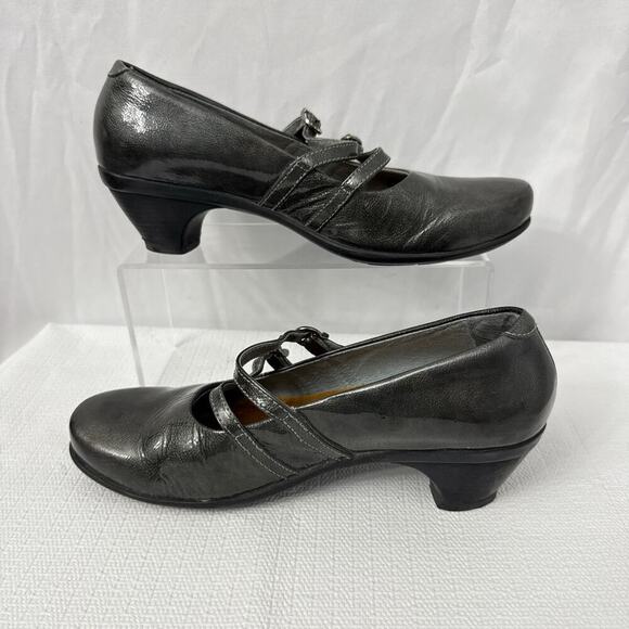 Naot Shoes Womens Mary Jane Dark Gray Size 8 US 39 EU - Picture 8 of 10